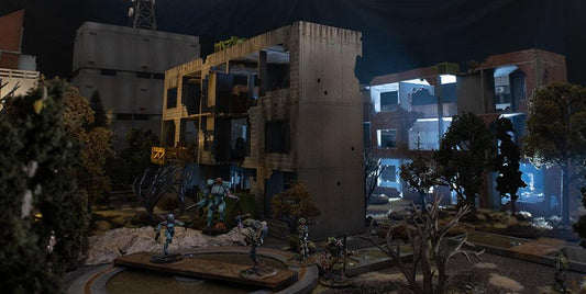 Now Stocking 28-35mm Modern Ruins Terrain and Woodland Scenics Scenery - Brutal Cities Miniature Wargaming Terrain