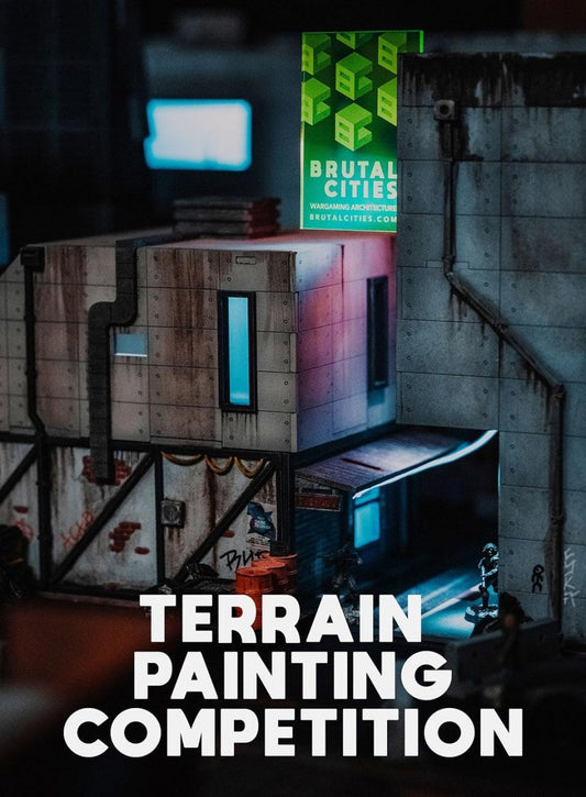 Brutal Cities Terrain Painting Competition - Submit entries by 31st March - Brutal Cities Miniature Wargaming Terrain