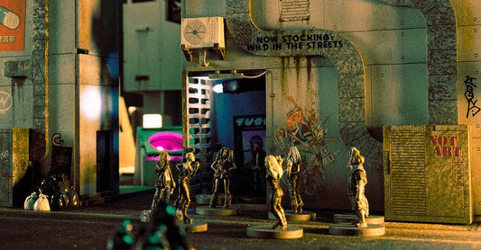 Wild in the streets miniatures game terrain