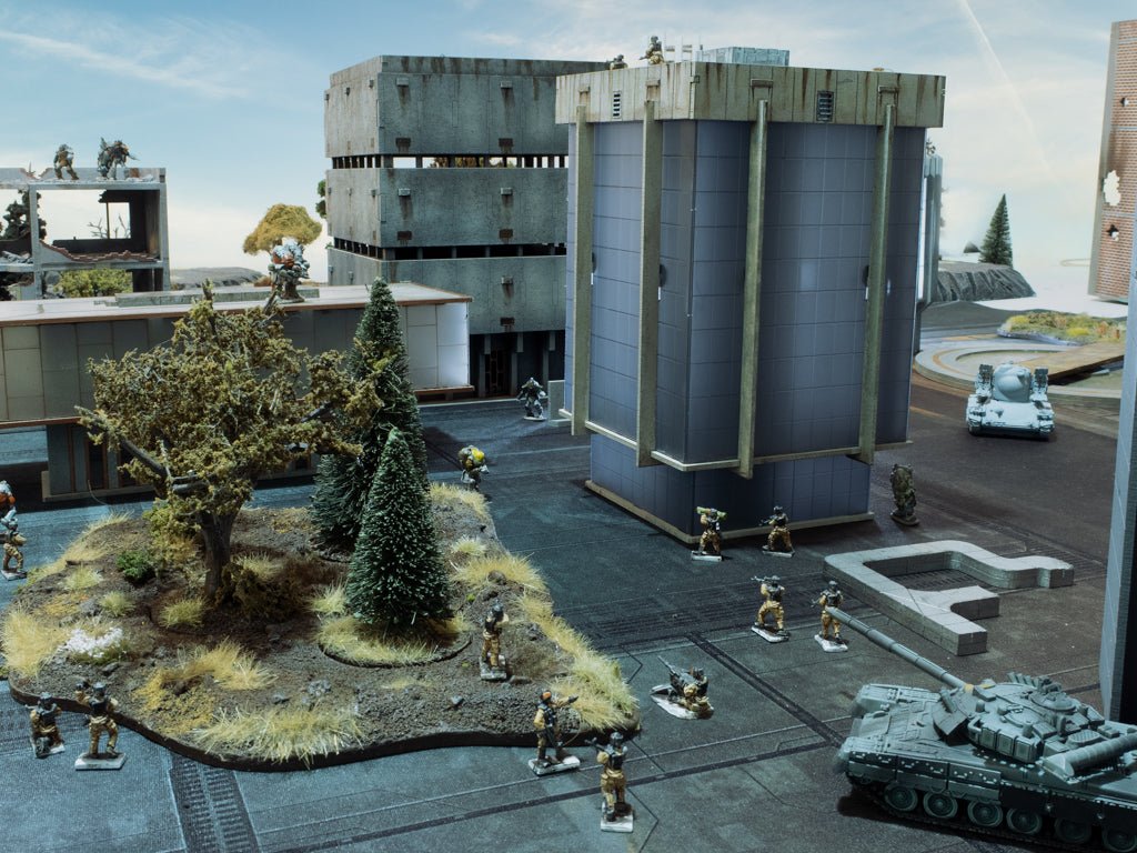 15mm Terrain Sci Fi - Brutal Cities