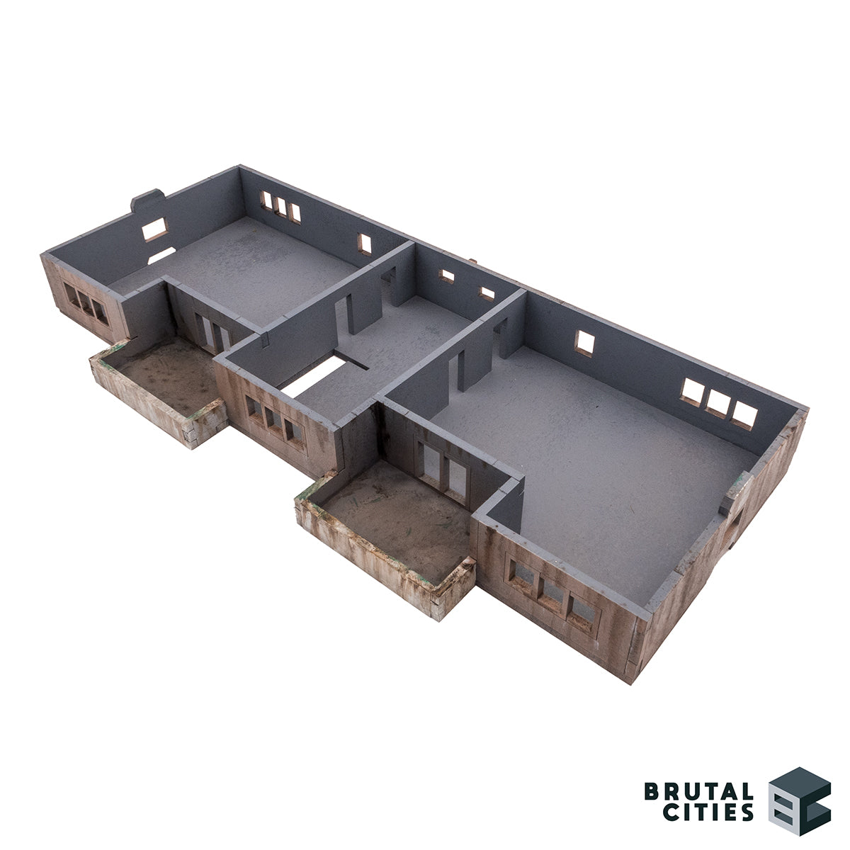 15mm Terrain - Apartment Block / Plattenbau