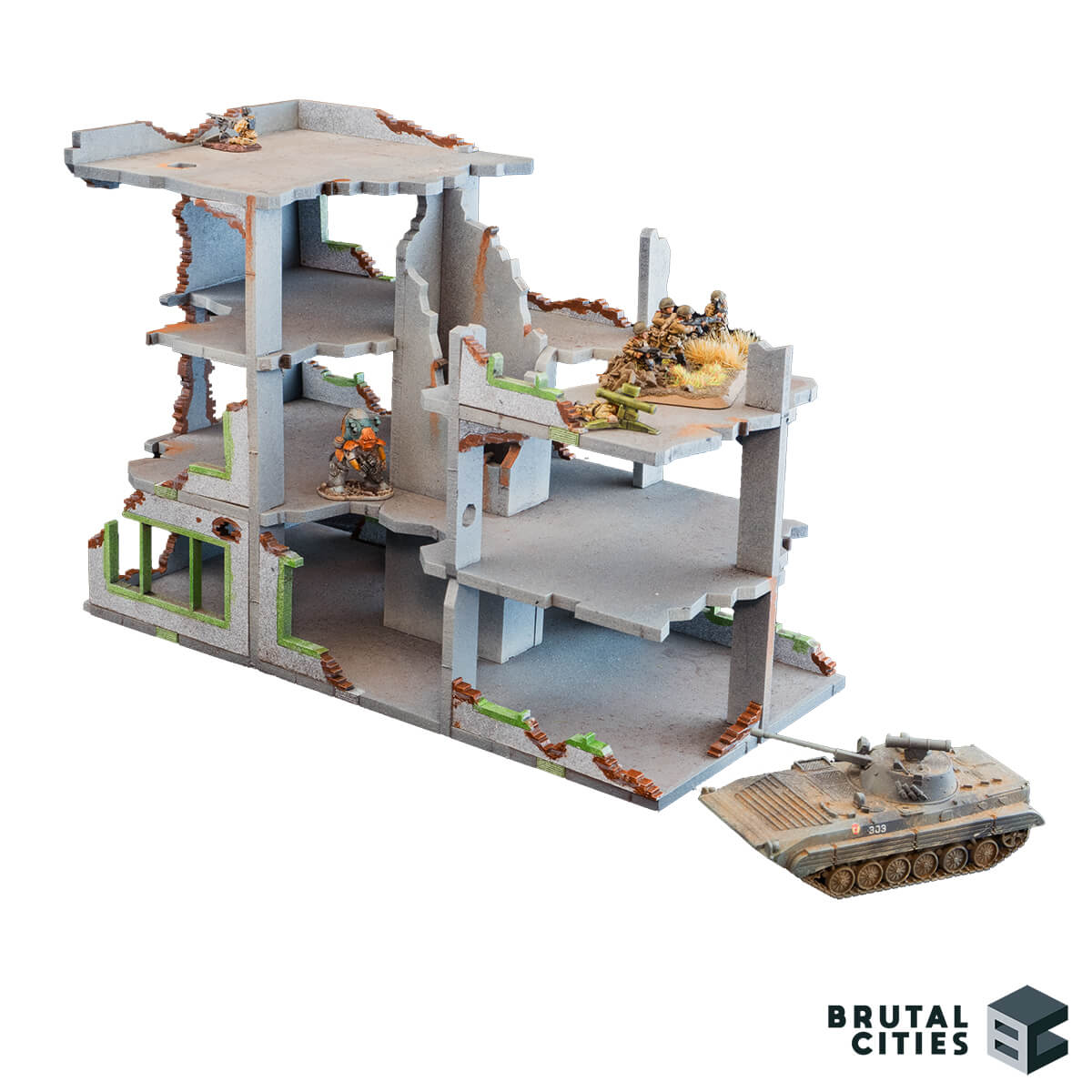 15mm Ruined Buildings