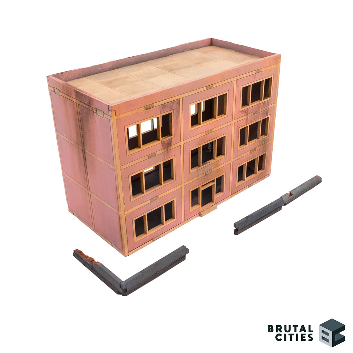 15mm apartment building terrain