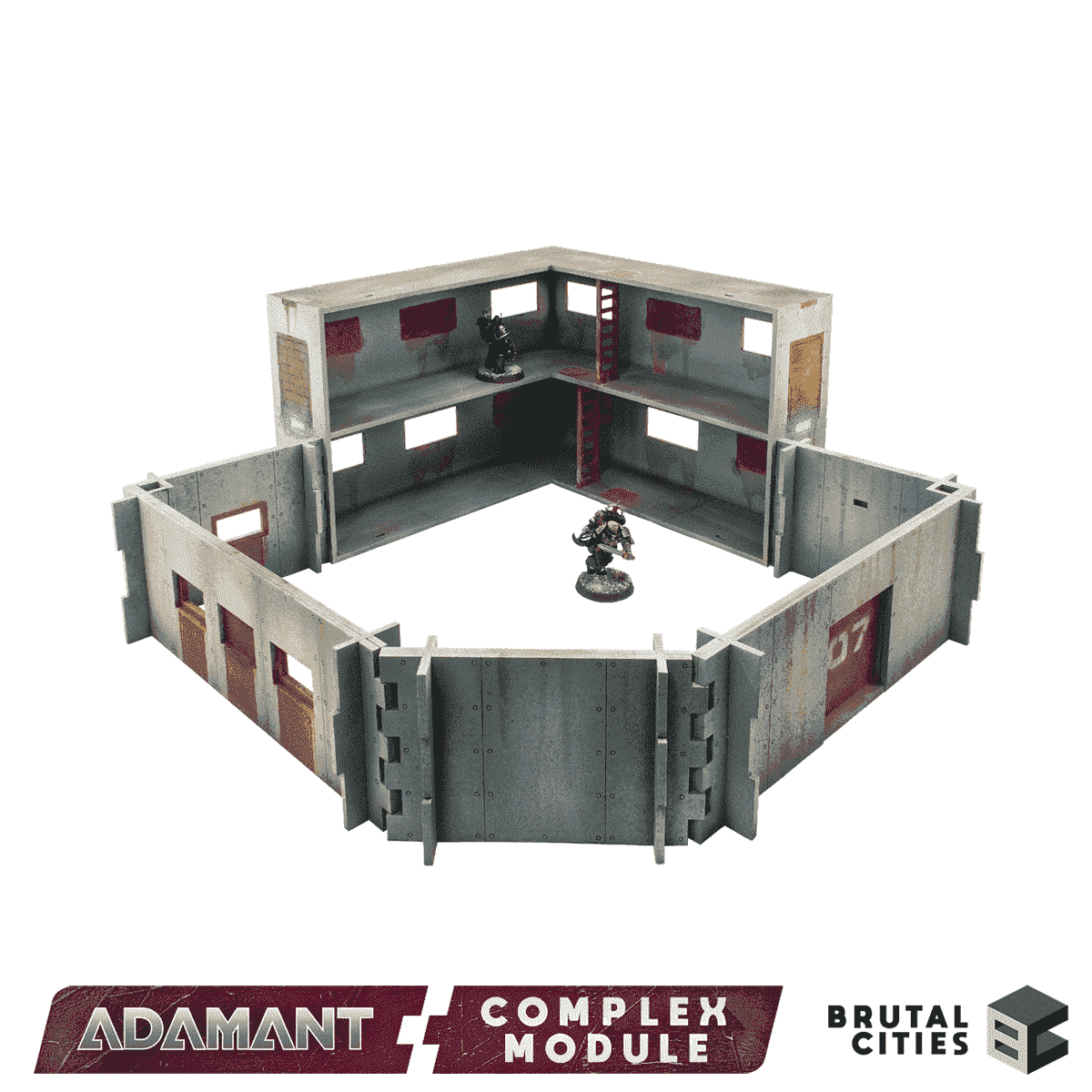 modular sci-fi wall fortifications