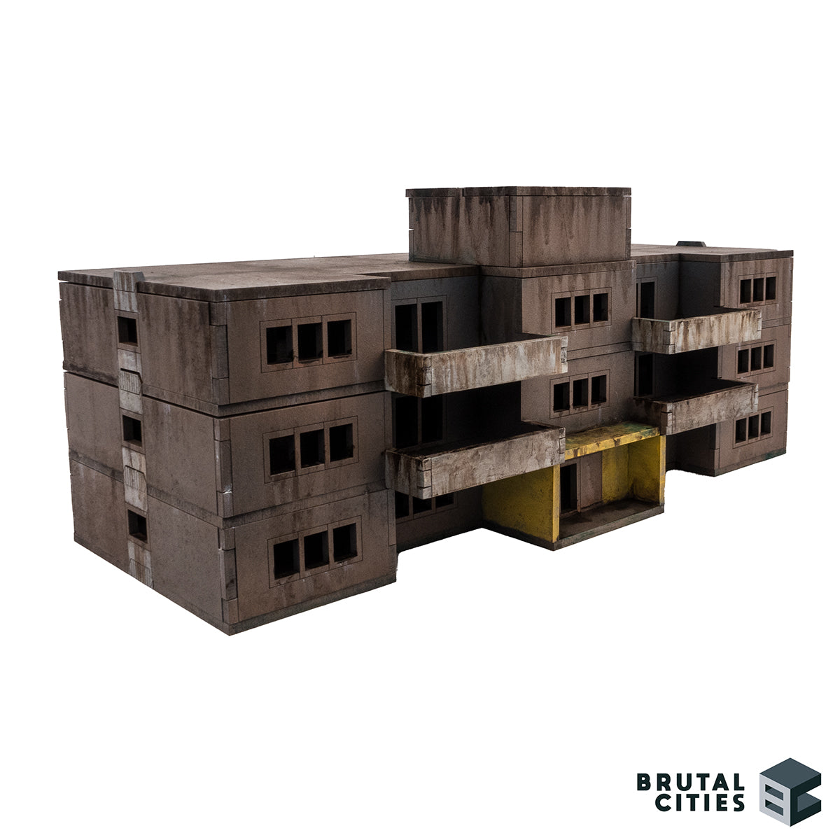 15mm Terrain - Apartment Block / Plattenbau