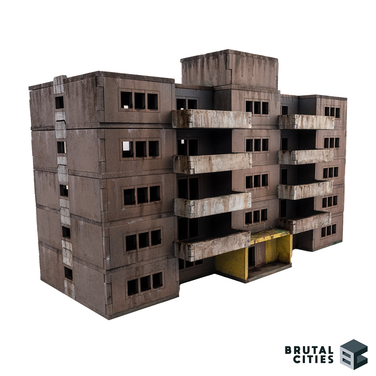 15mm Terrain - Apartment Block / Plattenbau