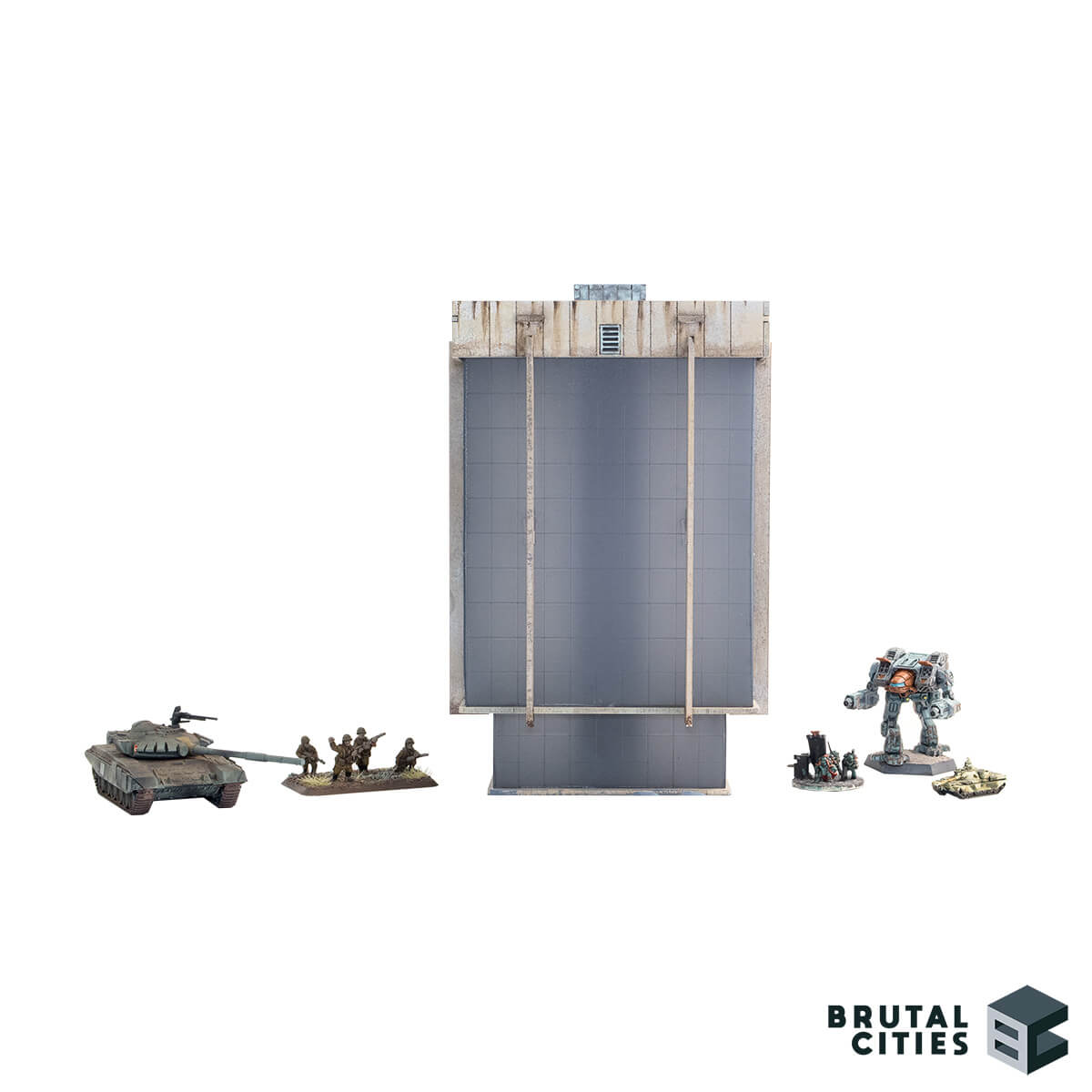 6mm-15mm Terrain - Brutalist Civic Centre