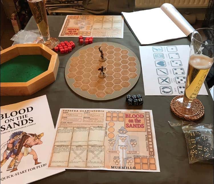 Blood on The Sands | MDF Gladiator Area