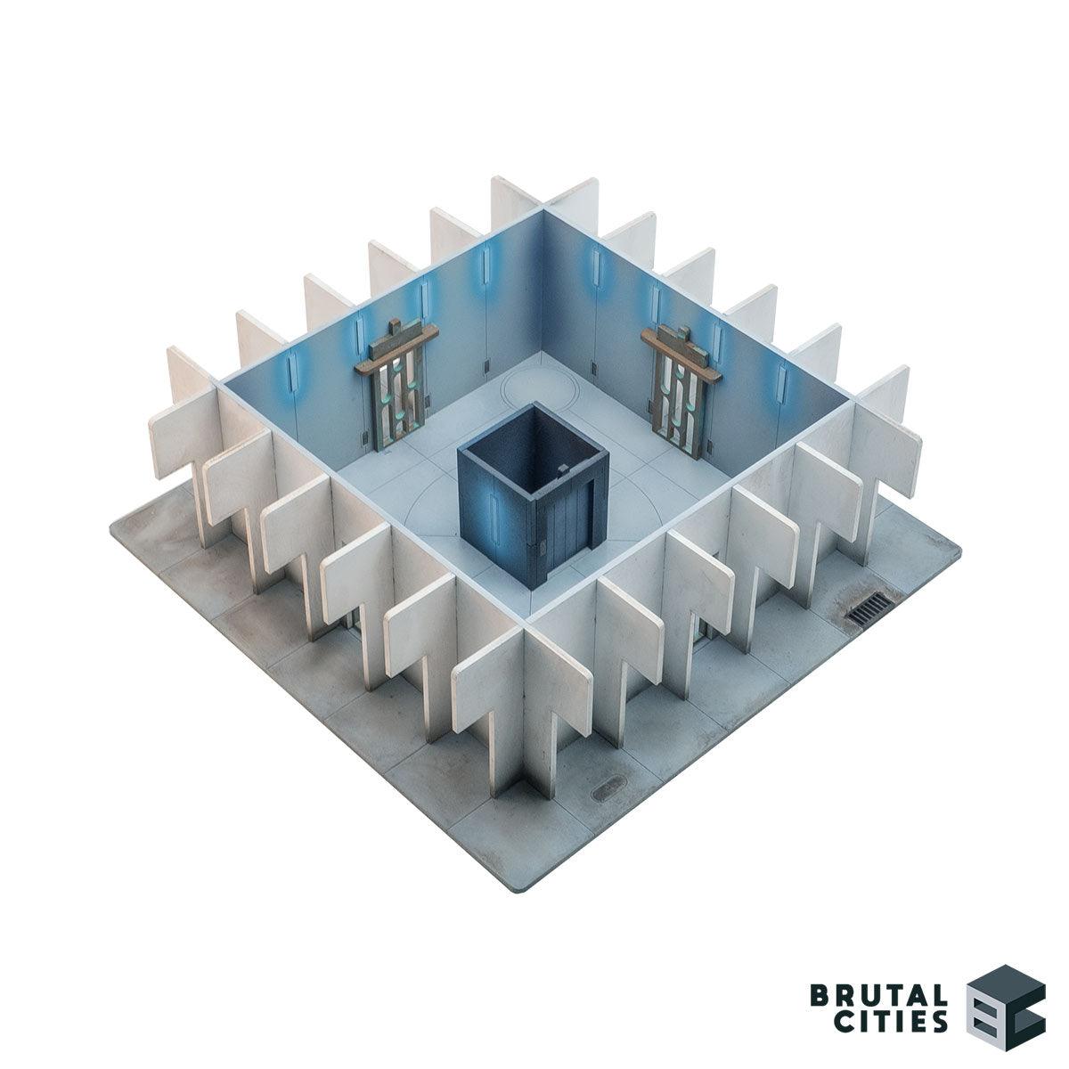 bruteopolis plaza sci fi cyberpunk objective room