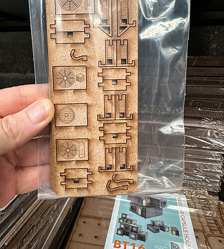 MDF terrain laser cut
