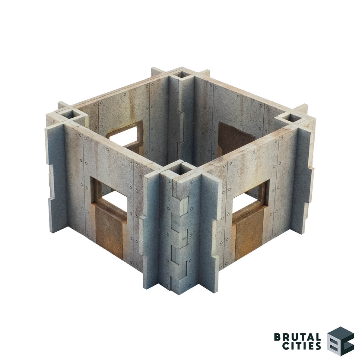 sci-fi and modern fortified walls
