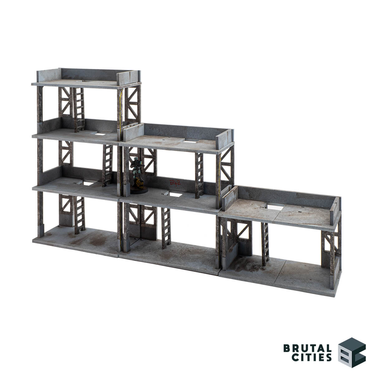 stacked modular scaffold terrain