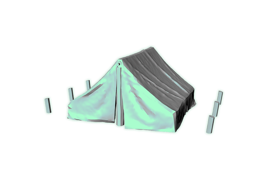 military tent scatter terrain stl