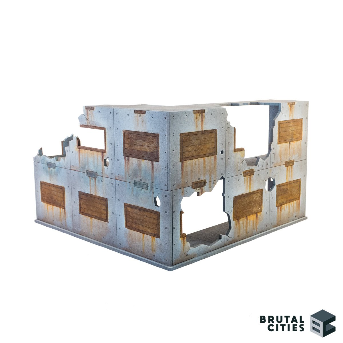 ruined fortress building terrain