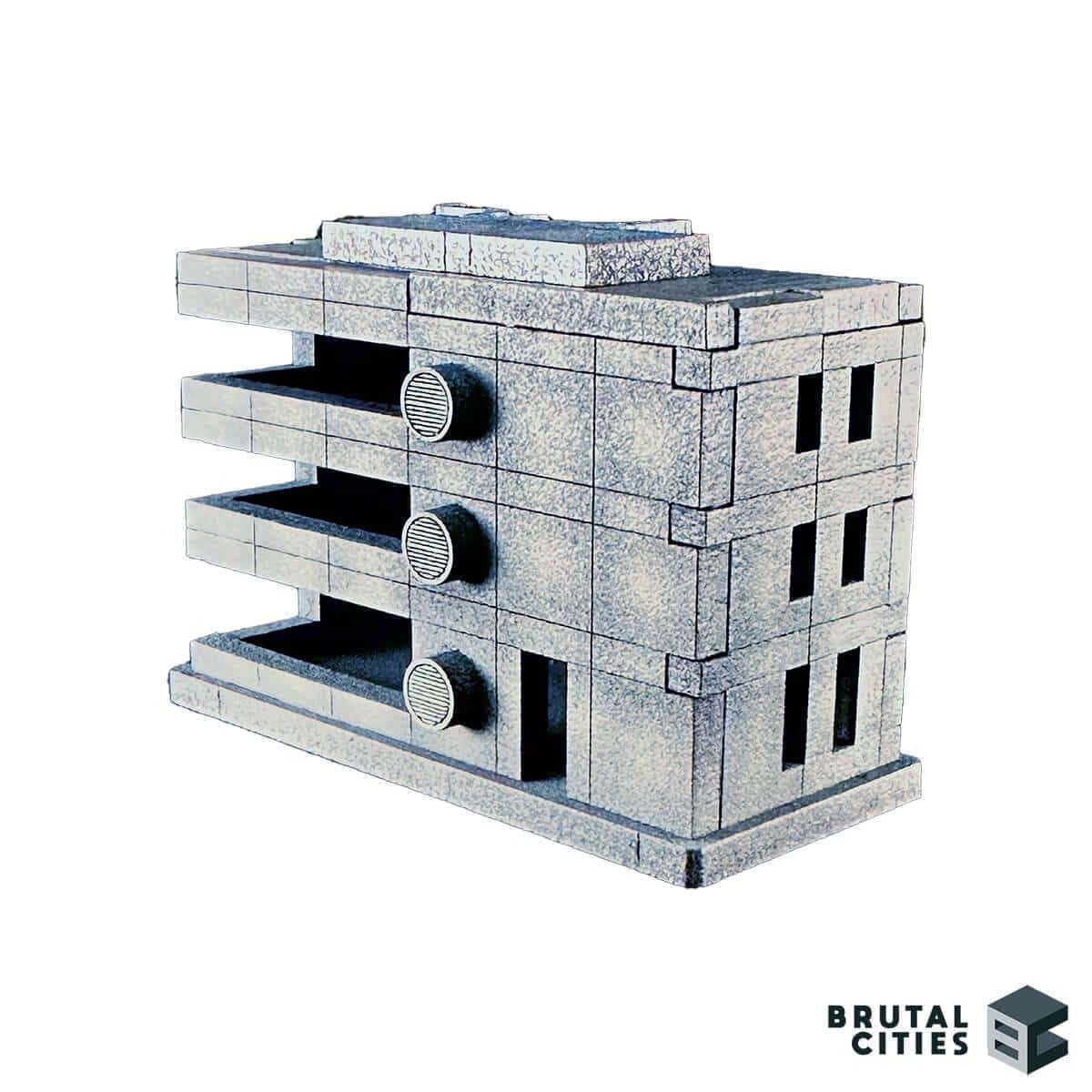 6mm sci-fi office terrain