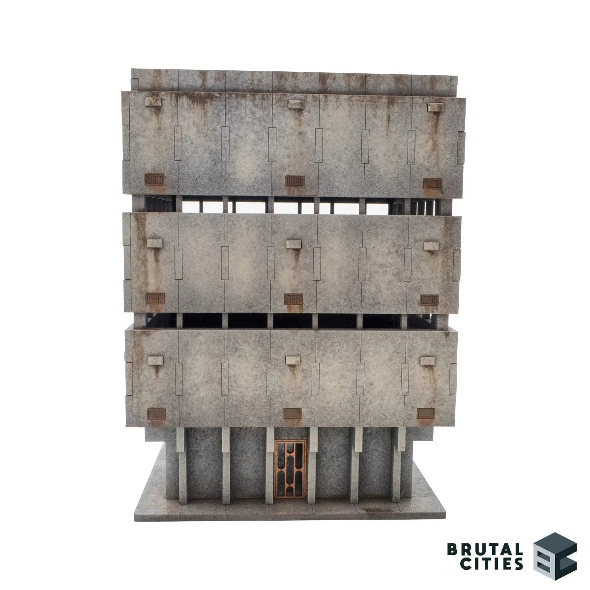 modern wargaming terrain tower in 6-15mm scale