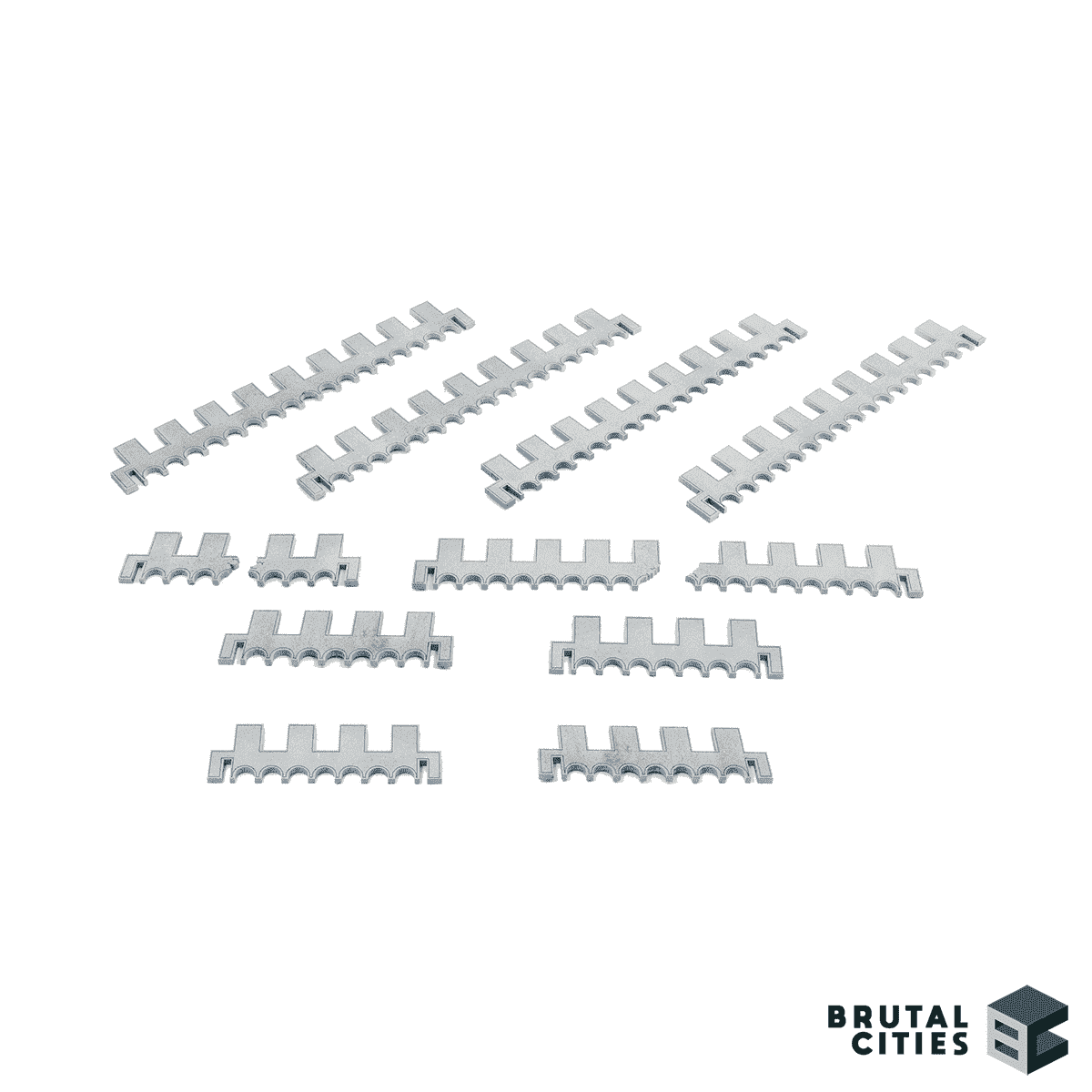 battlements crenellations for fantasy wargaming terrain