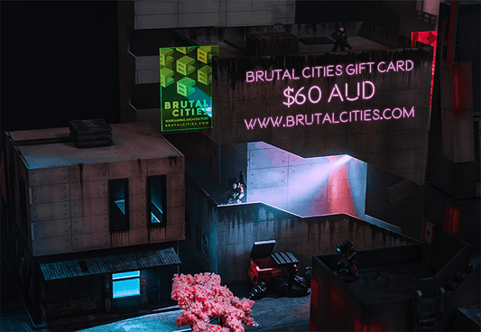 Brutal Cities Wargaming Terrain eGift Card - No Expiry Date - Wargaming Terrain