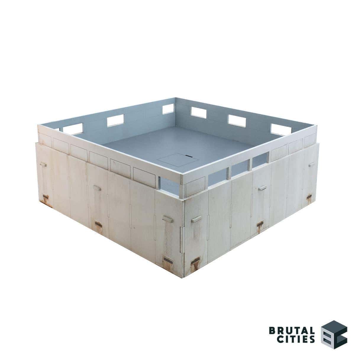 Building module with a playable interior