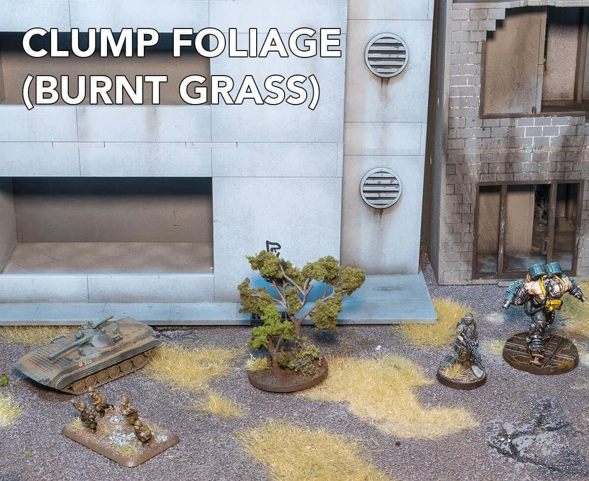 Woodland Scenics Burnt Grass Clump Foliage (Bag) - Wargaming Terrain