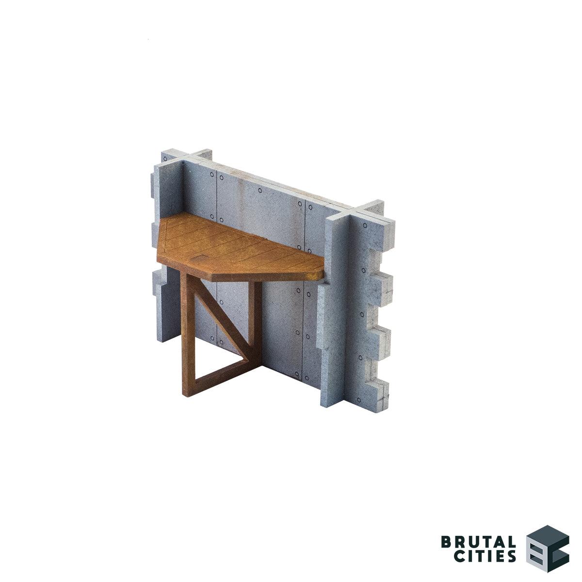 Adamant Fortification Walkways - Short - Wargaming Terrain