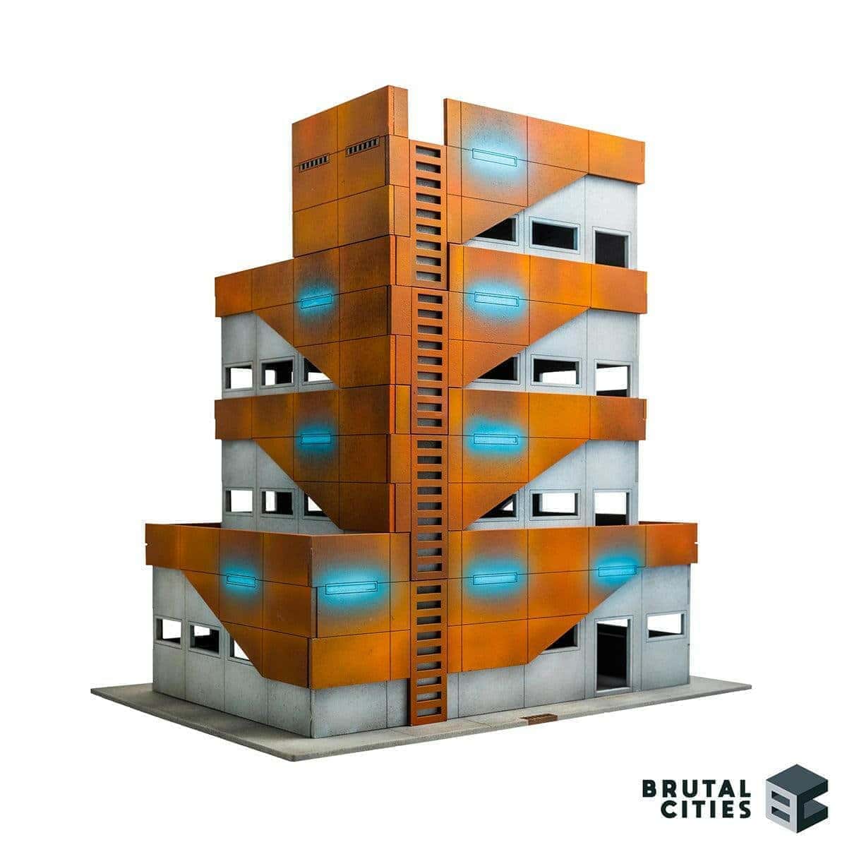 Stacked eternity lab office buildings