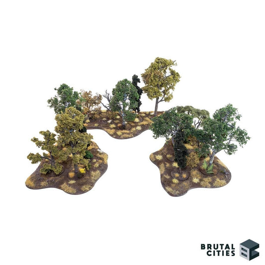MDF Forest Terrain Bases (40mm) - Wargaming Terrain