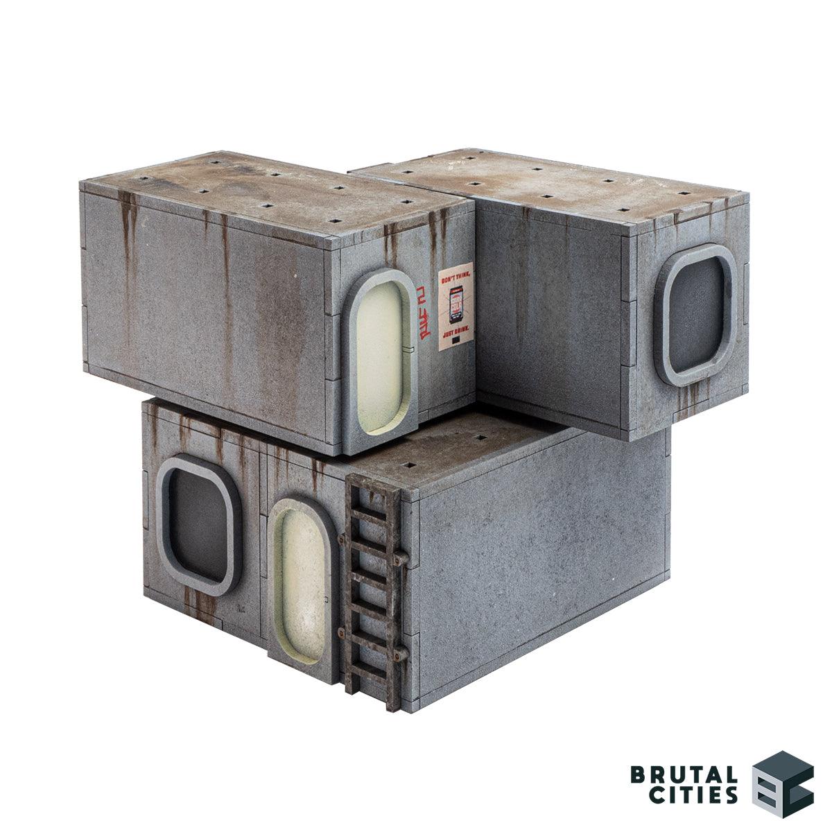 Modular Capsule Housing - Wargaming Terrain