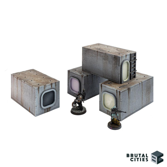 Capsule housing provides cover for miniatures
