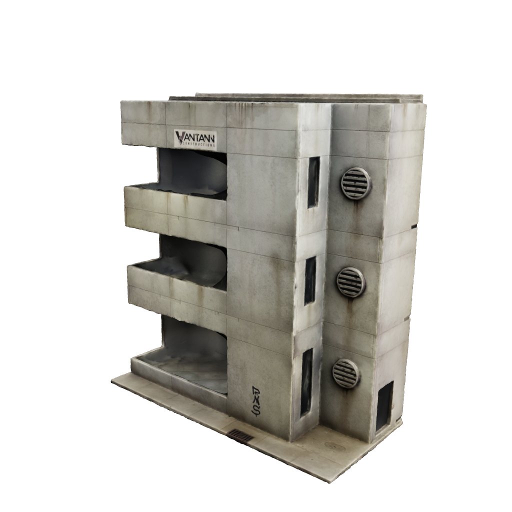 Augmented reality viewer office building scale