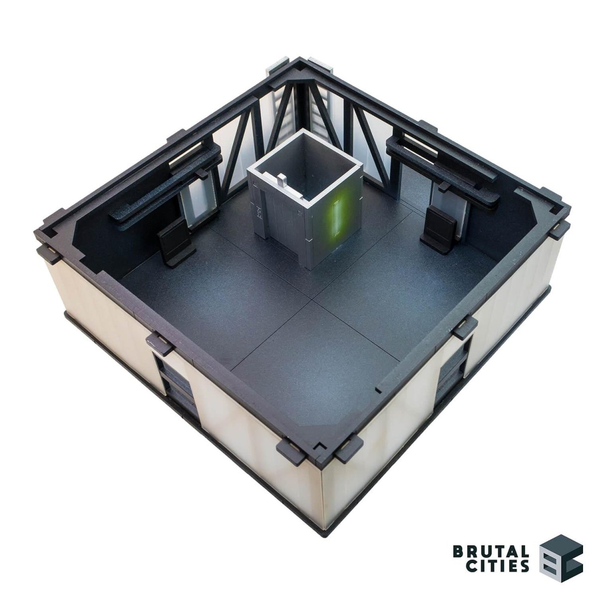 obliquity holding sci fi upper level terrain with lift
