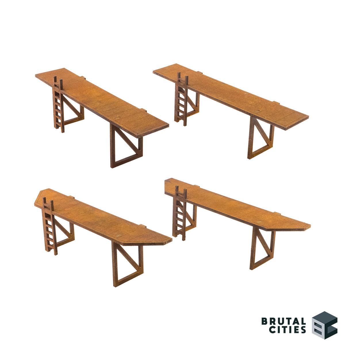 Adamant Fortification Walkways - Long - Wargaming Terrain