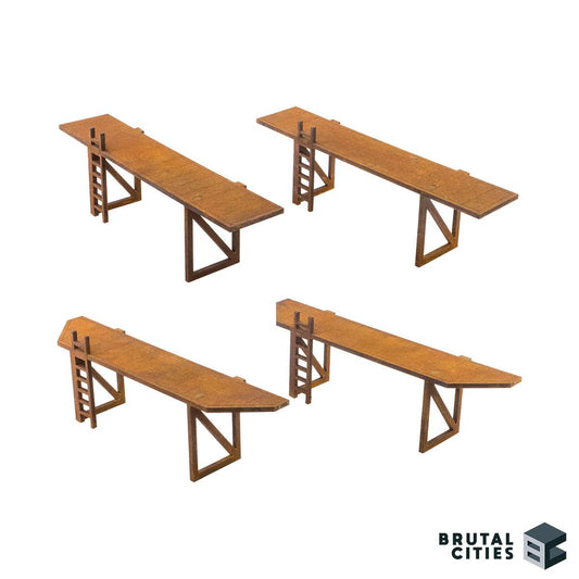 Adamant Fortification Walkways - Long - Wargaming Terrain