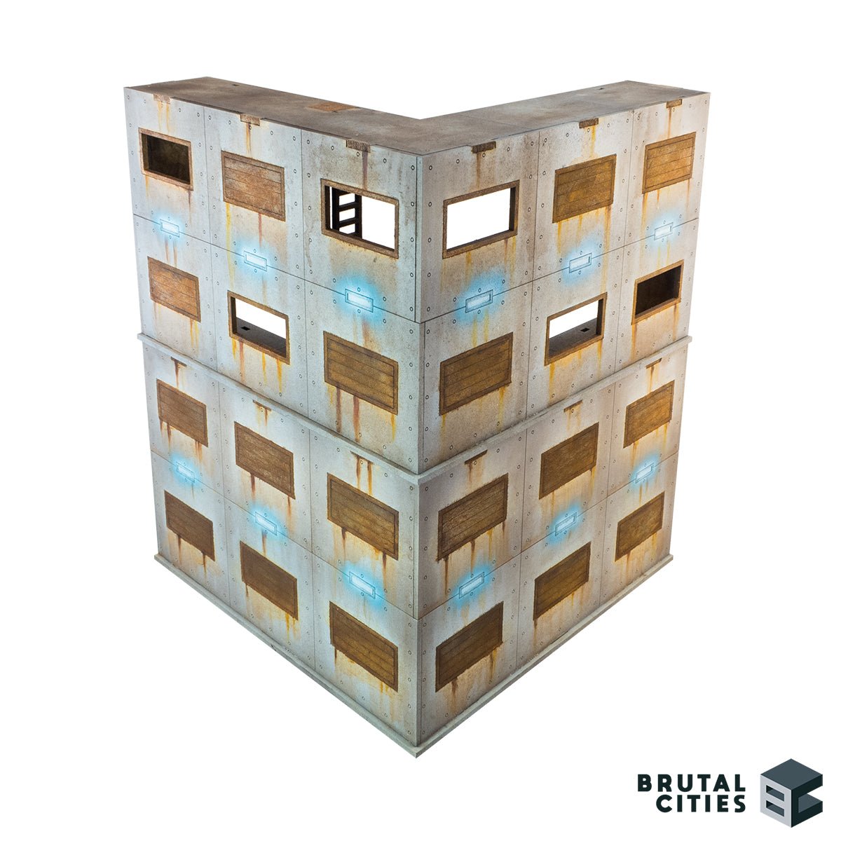 stacking l-shape warhammer 40k terrain