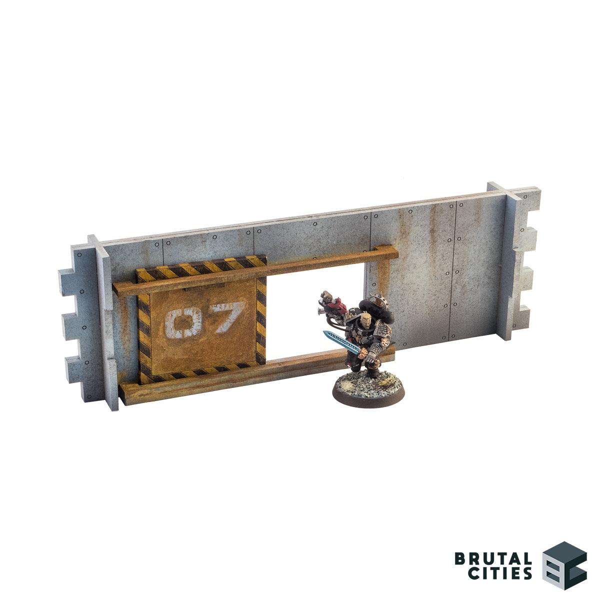 Adamant Concrete Gates - Wargaming Terrain