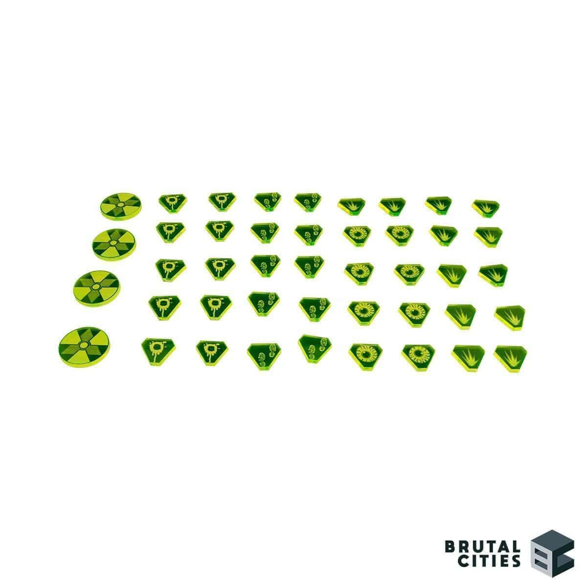 Zona Alfa Acrylic Game Tokens - Wargaming Terrain