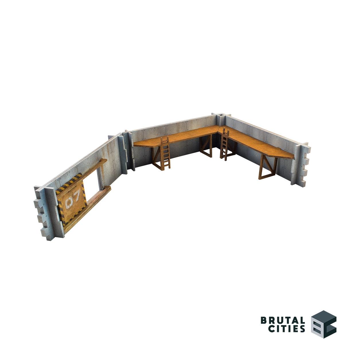 Adamant Fortification Walkways - Long - Wargaming Terrain