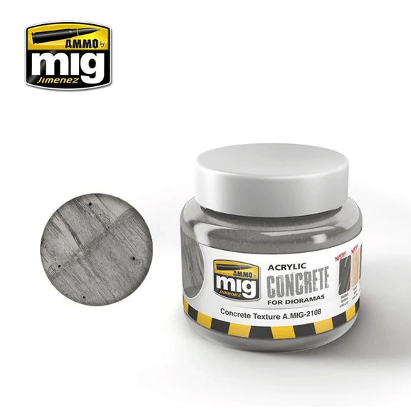 acrylic concrete modelling texture 250ml