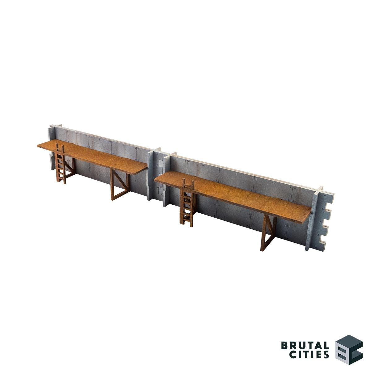 Adamant Fortification Walkways - Long - Wargaming Terrain