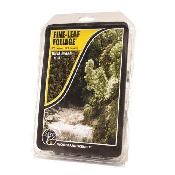 olive green woodland scenics foliage