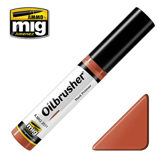 red primer oilbrusher wargaming terrain