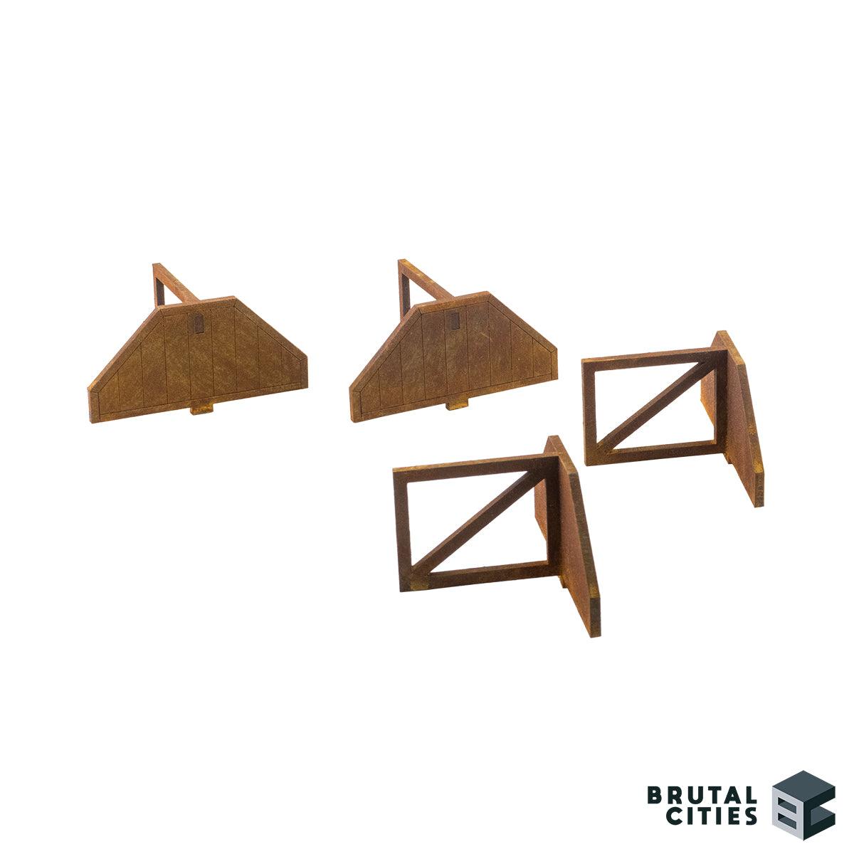 Adamant Fortification Walkways - Short - Wargaming Terrain