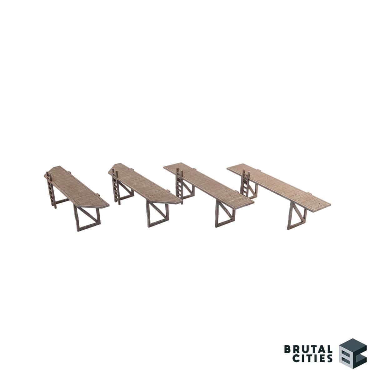 Adamant Fortification Walkways - Long - Wargaming Terrain