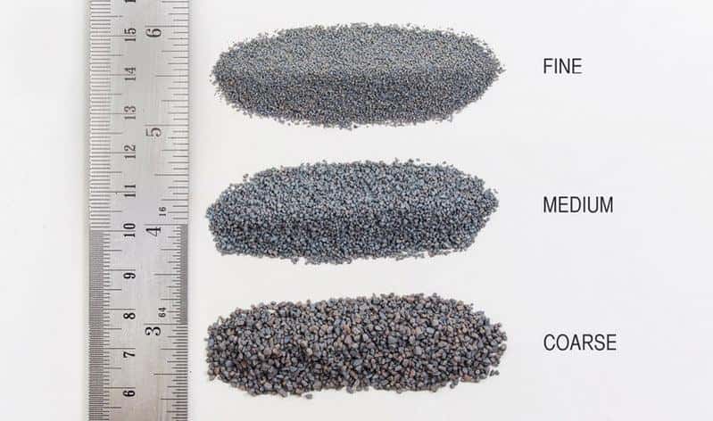 woodland scenics fine medium and coarse gray ballast