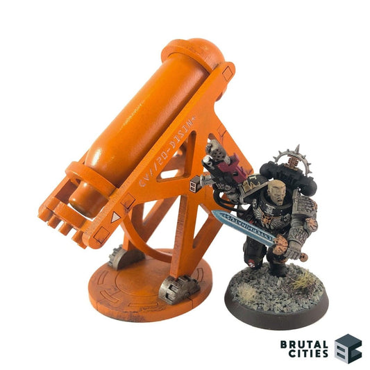 How to weather terrain with oil paints and pin washes tutorial - Brutal Cities Miniature Wargaming Terrain 
