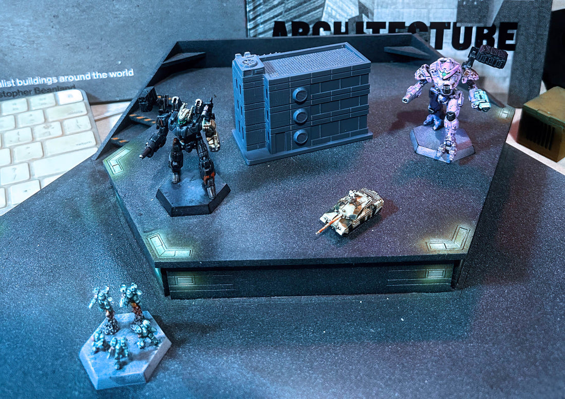 Battletech and brutalist terrain building