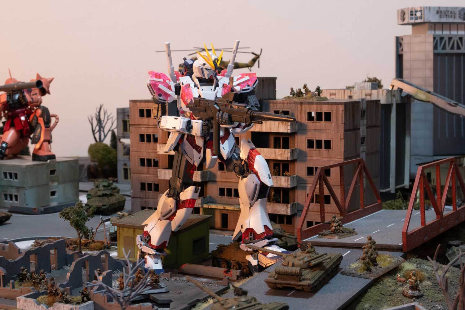 Products compatible for Gunpla Dioramas