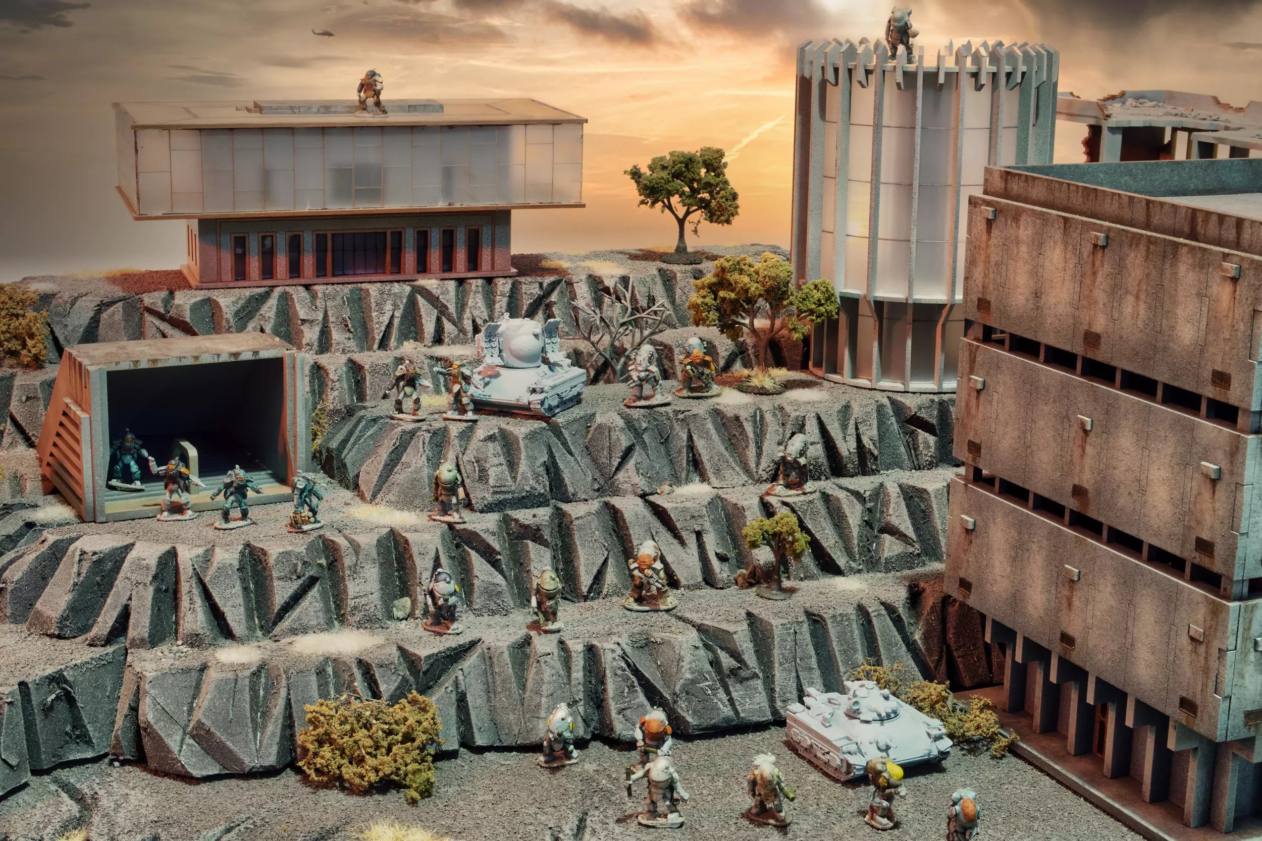 15mm sci-fi MaK terrain