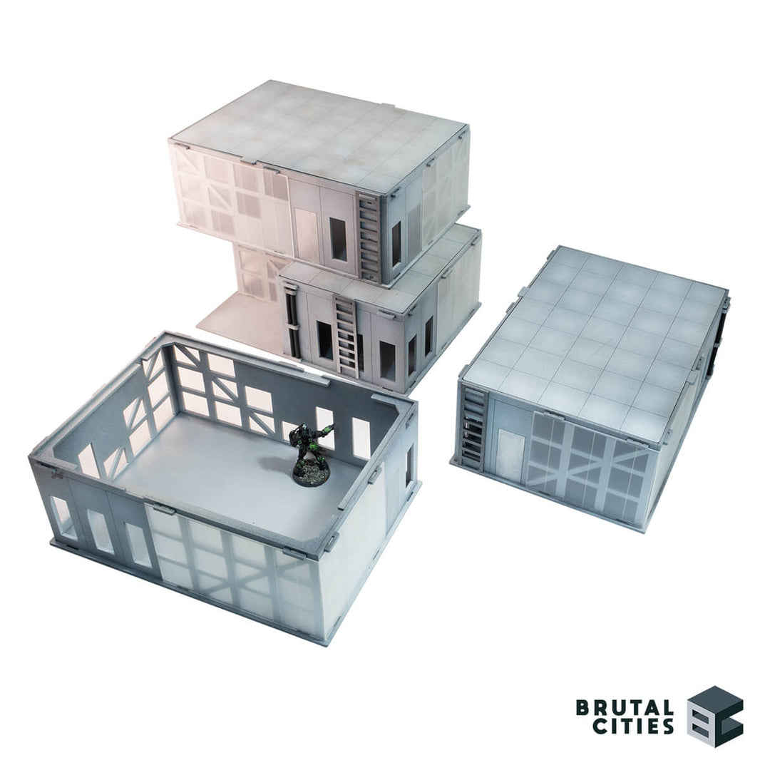 Trapper Biotech - 28mm Terrain Sci Fi – Brutal Cities