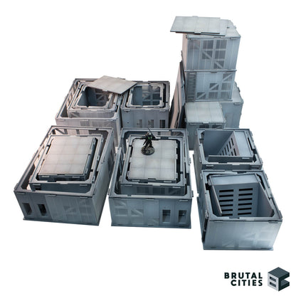 nesting sci-fi terrain bundle